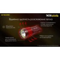 Тактический поисковый фонарь Nitecore TM20K (CREE XP-L HD, 20000 люмен) - фото 10