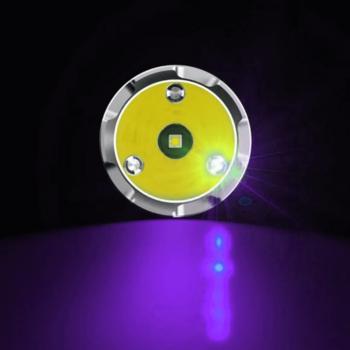 Фото Фонарь тактический Nitecore MH27UV (Сree XP-L HI V3 + ultraviolet LED, 1000 люмен, без аккумулятора)