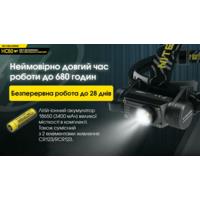 Фонарь налобный Nitecore HC60 V2 (1200 люмен, OSRAM P9) - фото 13