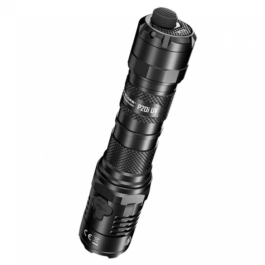 Фонарь тактический Nitecore P20i UV (Luminus SST-40+4xUV, 1800 люмен, с аккумулятором) - фото 3