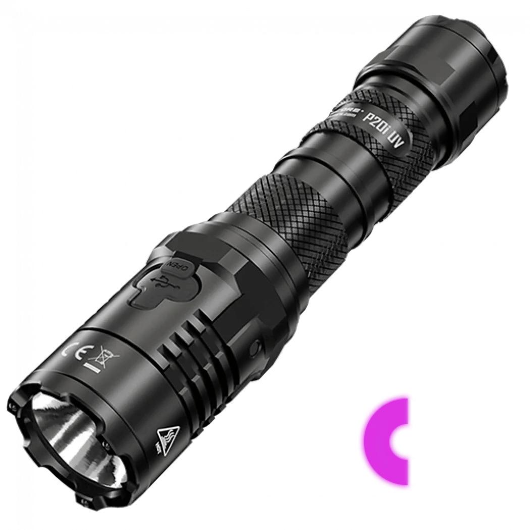 Фонарь тактический Nitecore P20i UV (Luminus SST-40+4xUV, 1800 люмен, с аккумулятором) - фото 1